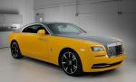 Rolls-Royce Wraith in Bespoke Yellow 2016 года